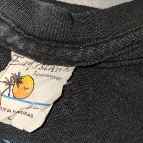 Two Avenged Sevenfold Pin Holes Bundle Tour T-shirts, Blue Large + Black XL - Picture 6 of 8